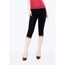 Quần legging giả jean dáng lửng có big size đến 110Kg | BigBuy360 - bigbuy360.vn