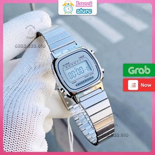 [ Video ] Đồng Hồ Đeo Tay Điện Tử Nữ LA670, Thời Trang ,Dây Thép Không Gỉ - đồng.hồ.thể.thao