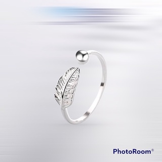 NHẪN LÔNG VŨ BẠC TA XINH XẮN