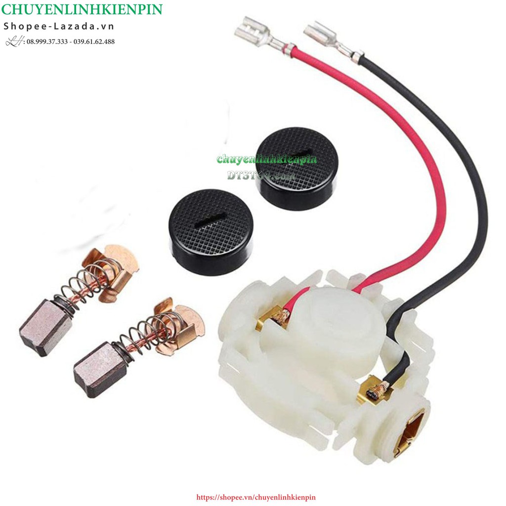 Nắp & than Cacbon  Makita Cb430  Bga450  Bga452  Dga452  Ga400