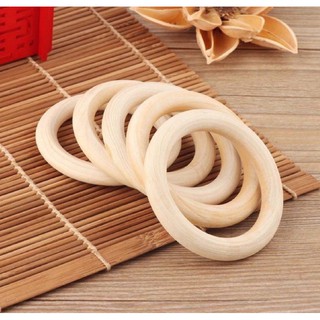 Vòng Gỗ Lục Lạc Làm Đồ Chơi Cho Bé