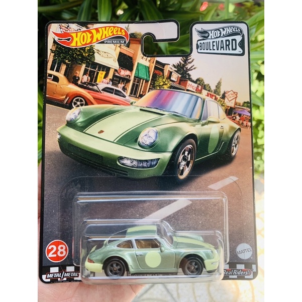 Hobby Store xe mô hình Hot Wheels Premium hàng độc quyền Boulevard Porsche 964
