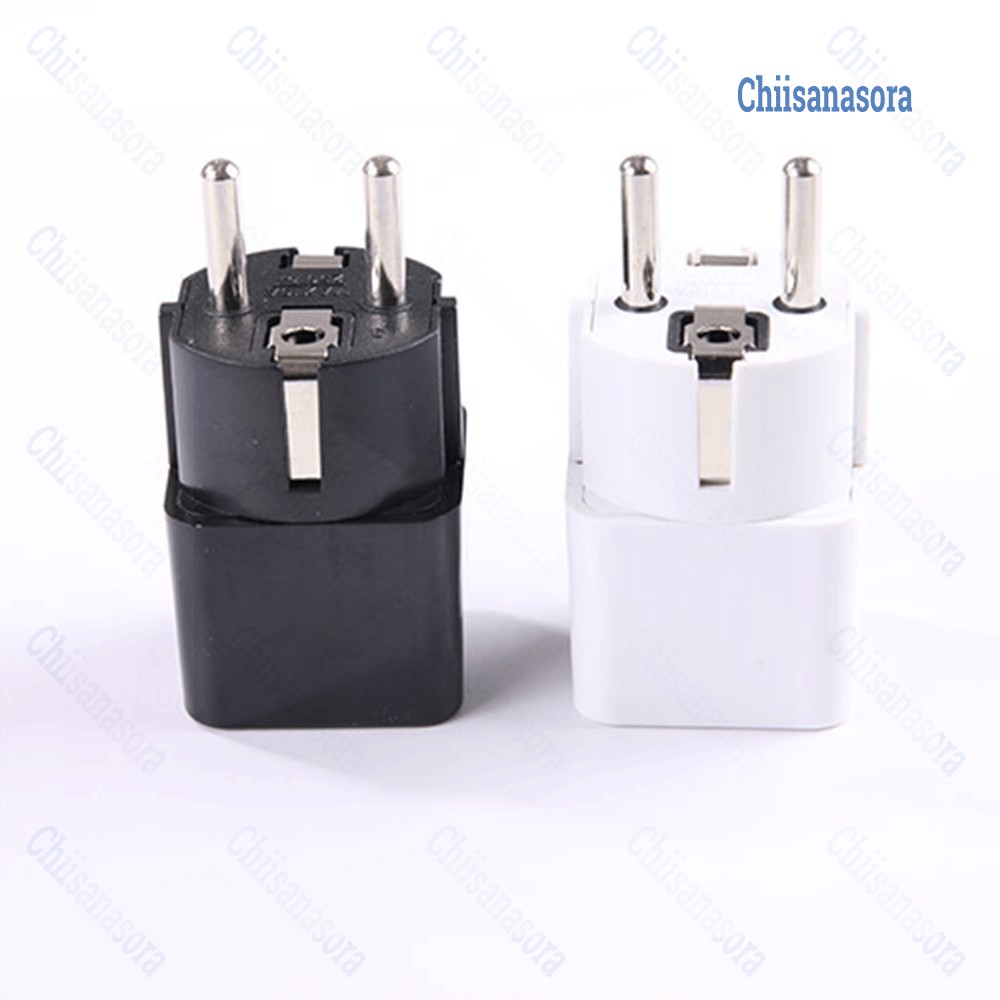 Phích chuyển đôi bằng đồng Đức Pháp Hàn Quốc Nga - Đầu cắm chuyển đổi 2, 3 chân công suất lớn