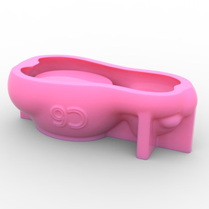 Khuôn silicone làm chậu cây mọng nước hình gấu bắc cực DIY