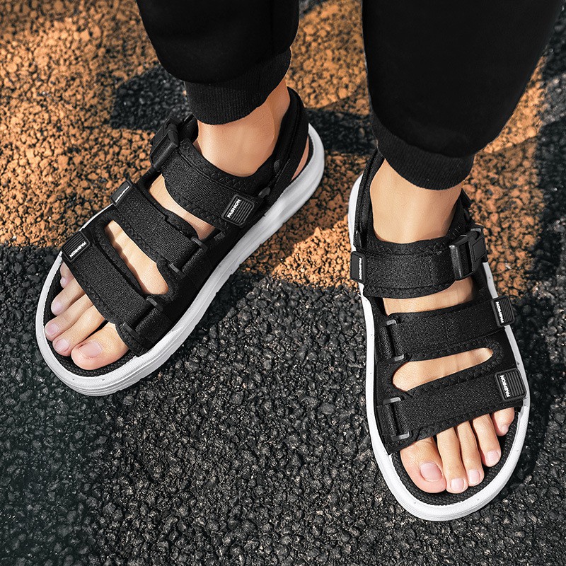 Sandal nam ĐỘC_Store  3 quai khóa bấm ullzang Hot Trend