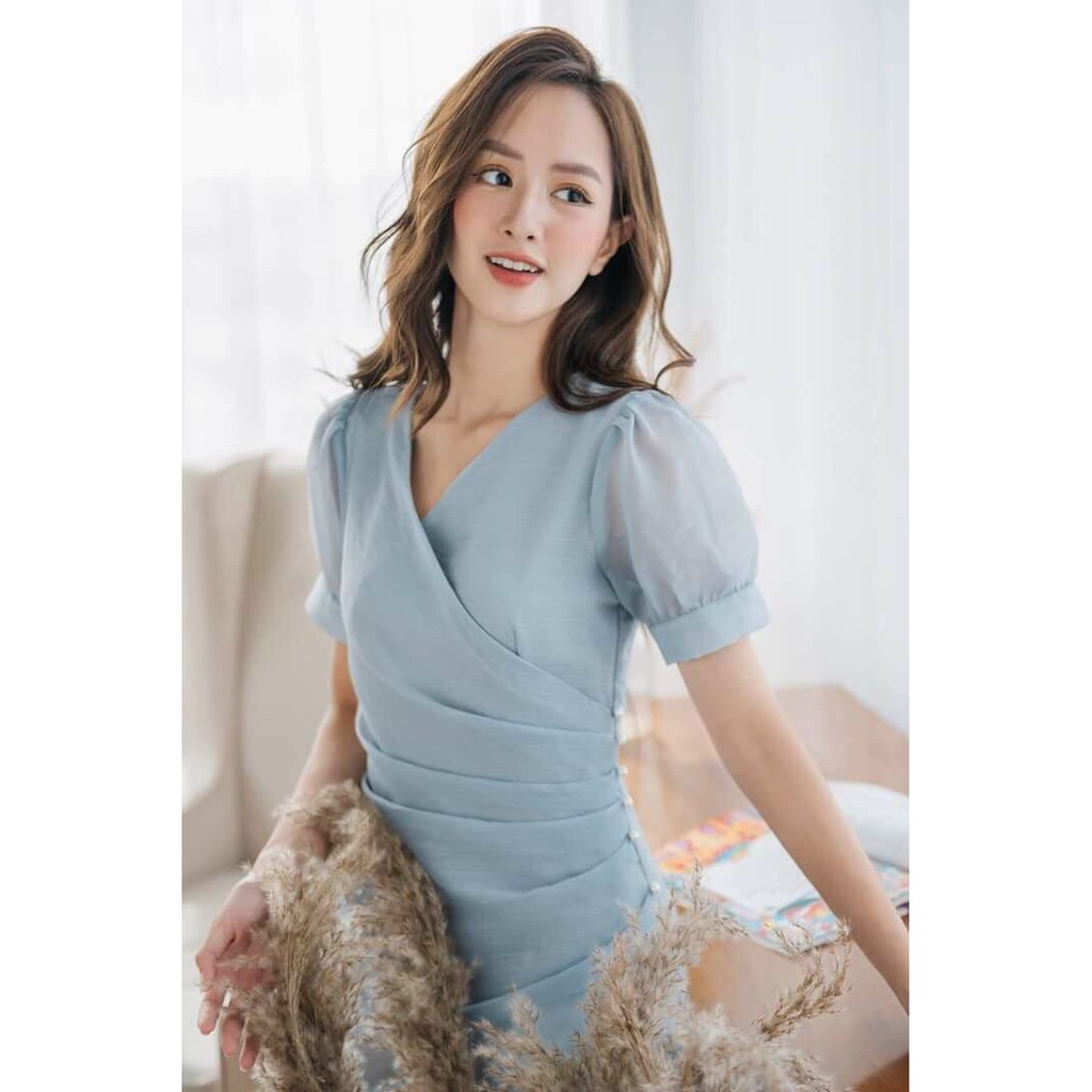 Đầm đi chơi, đi dạo tay phồng dễ thương nữ tính Susa Dress