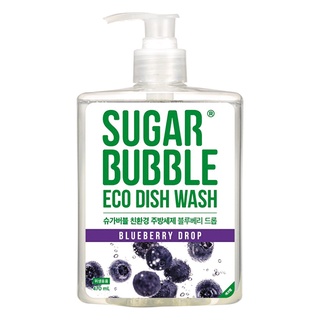 Nước Rửa Chén Thiên Nhiên Sugar Bubble Hương Việt Quất 470Ml
