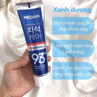 Kem đánh răng số 1 Hàn Quốc Median93