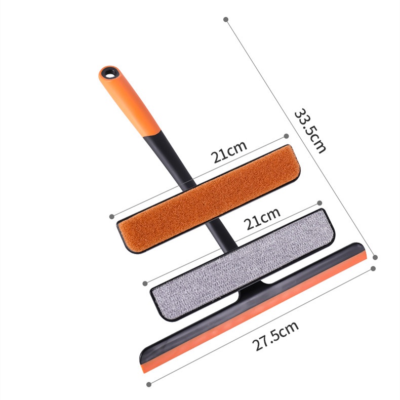 Cây lau kính thông minh đa năng 3 in 1, chổi lau kính gạt nước Cao Cấp