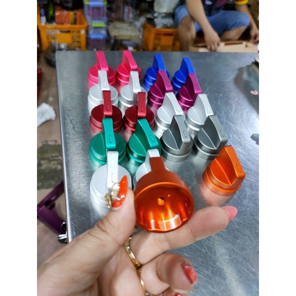 Núm ổ khoá simotcay nhôm cnc đủ màu …