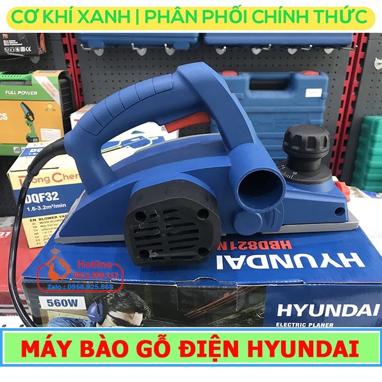 Máy bào gỗ cầm tay Hyundai HBD821N