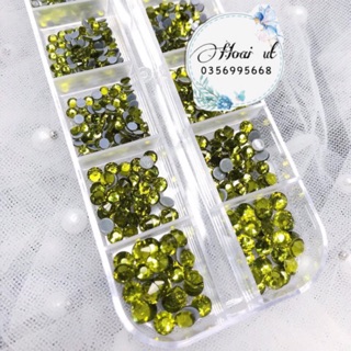 Khay Đá nails số 16 - Mầu Xanh Rêu Cốm