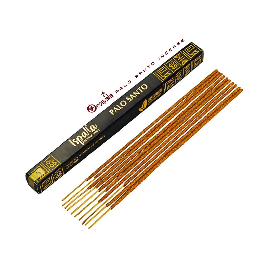 Nhang Palo Santo Ispalla hỗ trợ thiền định, giảm căng thẳng, lo lắng bó 10 que