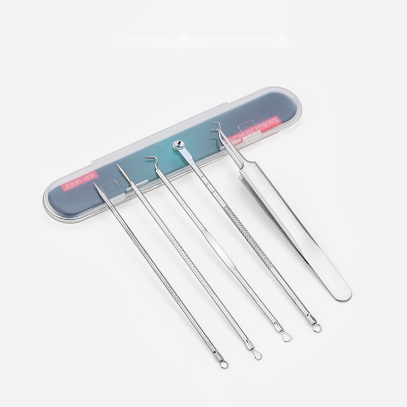 Bộ 5 Dụng Cụ Nặn Mụn Bằng Thép Không Gỉ