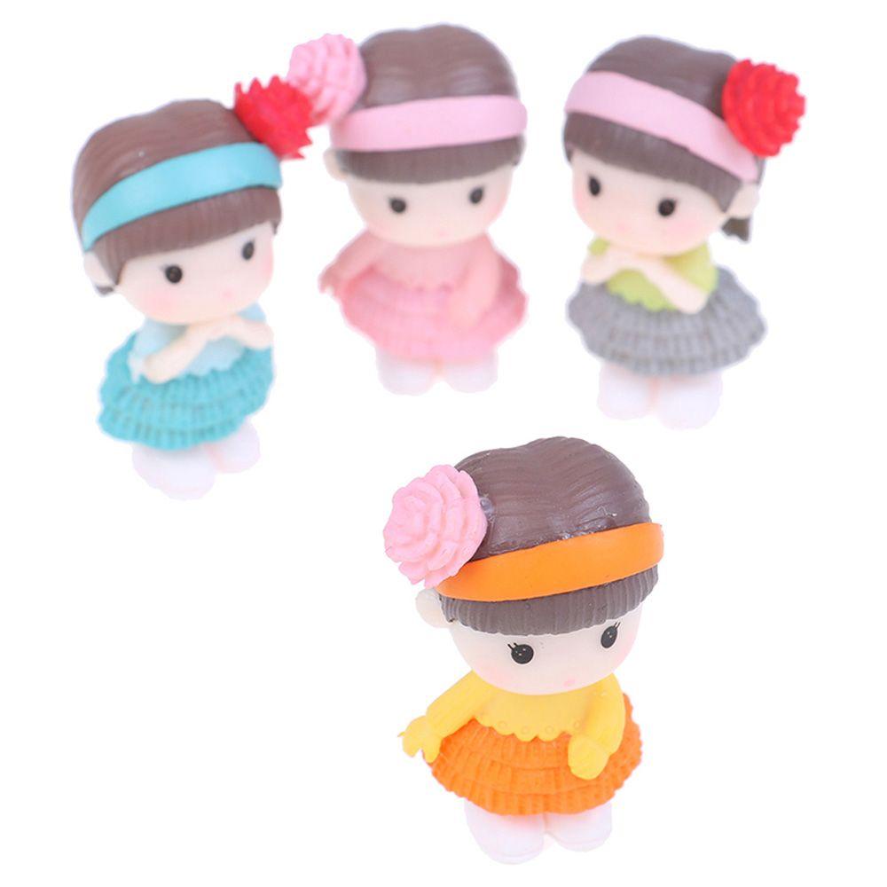 Tượng Cô Gái Dễ Thương Dùng Trang Trí Tiểu Cảnh Bonsai