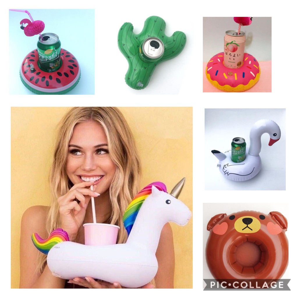 [Xả Lỗ Toàn Bộ] Phao Mini Giữ Ly Cốc, Điện Thoại Nhiều Hình Cực Xinh, Phao Cốc Hottrend