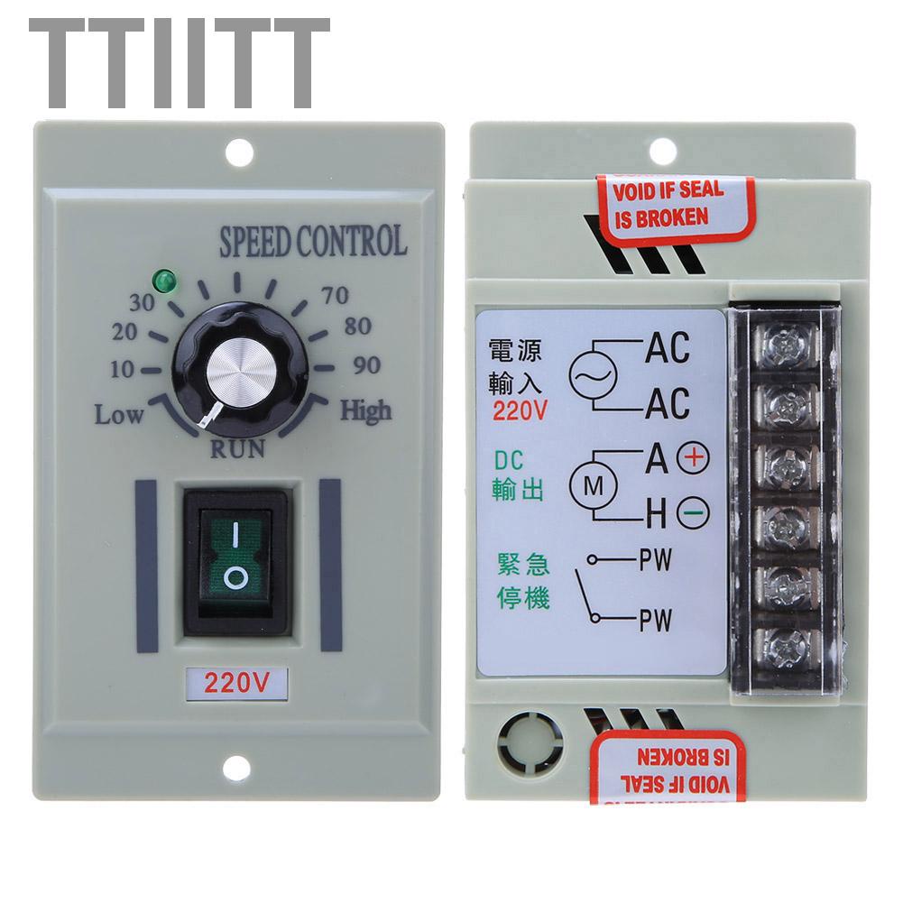 Ttiitt Motor Speed Control Controller Mini Permanent Magnetic DC Governor DC-51 220V Input