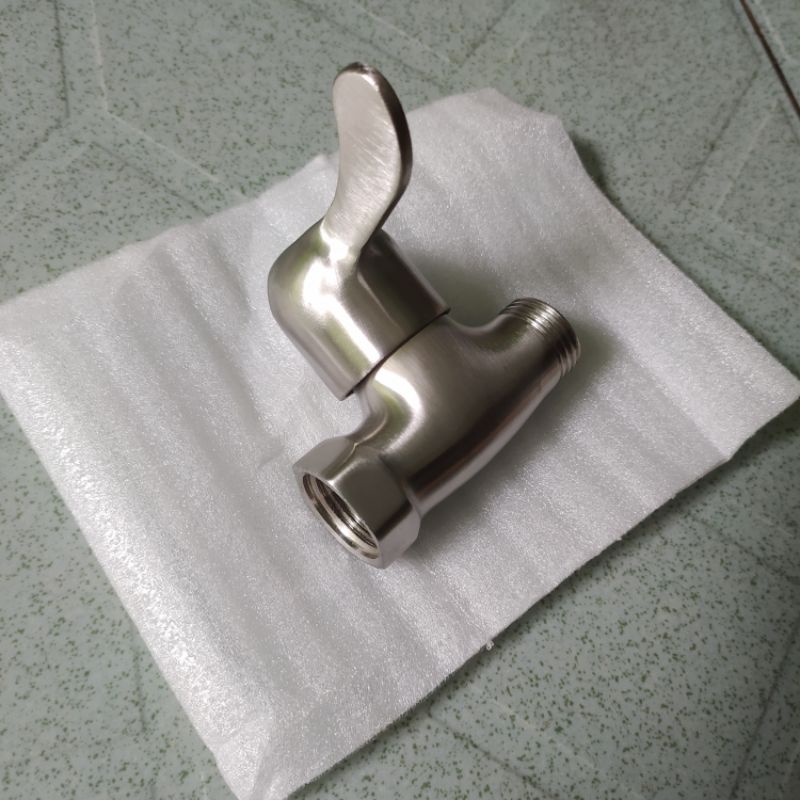 Van khóa nước inox - khóa nước inox  DL008) van khóa 304
