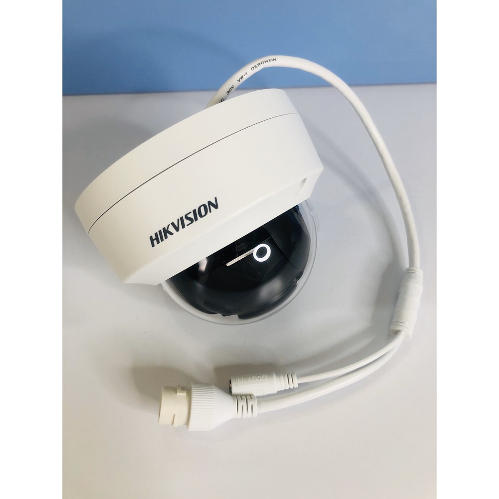 Camera Dome hồng ngoại 2.0 Mpx 1080p DS-2CD1123G0E-I siêu nét chính hãng Hikvision