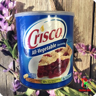 Shortening (Mỡ trừu) hiệu Crisco