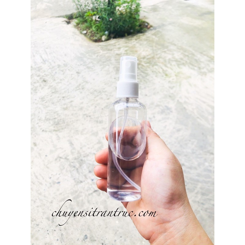 Chai nhựa vòi xịt phun sương 100ml