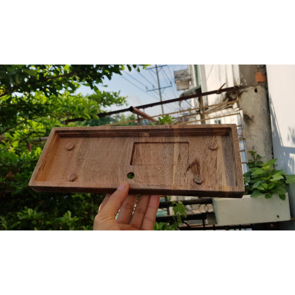 Vỏ Gỗ Bàn Phím Cơ RK61 - CASE WOOD MECHANICAL KEYBOARD RK61
