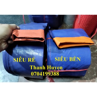 10m Ống bơm nước vải bạt phi 50 [Siêu rẻ, Siêu bền]