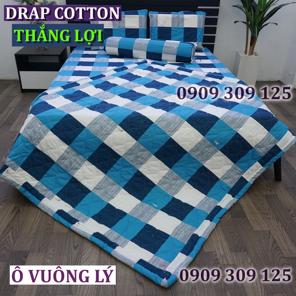 Drap Thắng Lợi, ga trãi giường thoáng mát chuẩn logo Ô LÝ