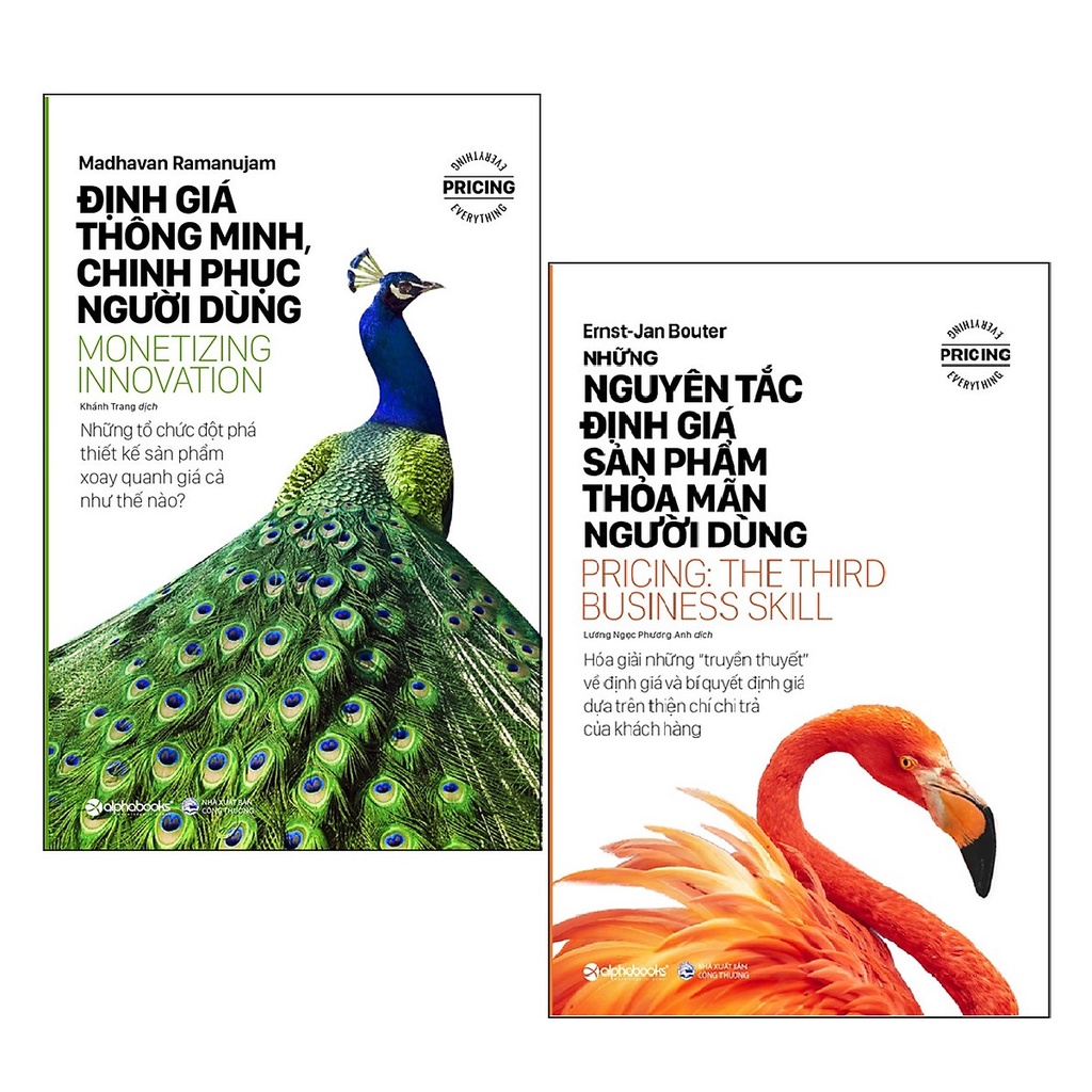 Sách - Combo Định Giá Thông Minh + Những Nguyên Tắc Định Giá Thỏa Mãn Người Dùng ( 2 cuốn )