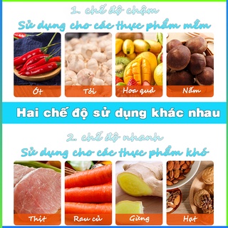 Máy xay thịt đa năng CHIGO bảo hành chính hãng 12 tháng, máy xay đa năng nhà bếp công suất 300W - khoẻ - tiện dụng 01