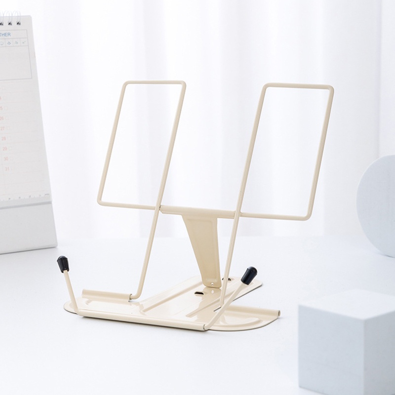 Giá Đỡ Sách Bằng Kim Loại Có Thể Điều Chỉnh Tiện Dụng