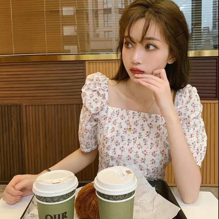 Đầm Hoa Vải Voan Ngắn Tay Xinh Xắn Dành Cho Nữ | BigBuy360 - bigbuy360.vn