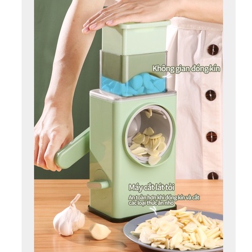 Máy thái rau củ quả - Máy thái rau củ quả đa năng bằng tay - Máy Cắt Rau Bằng Tay Máy Thái Dụng Cụ Bào Khoai Tây