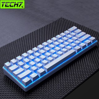 Bàn Phím Cơ mini không dây Bluetooth Royal Kludge RK61 White