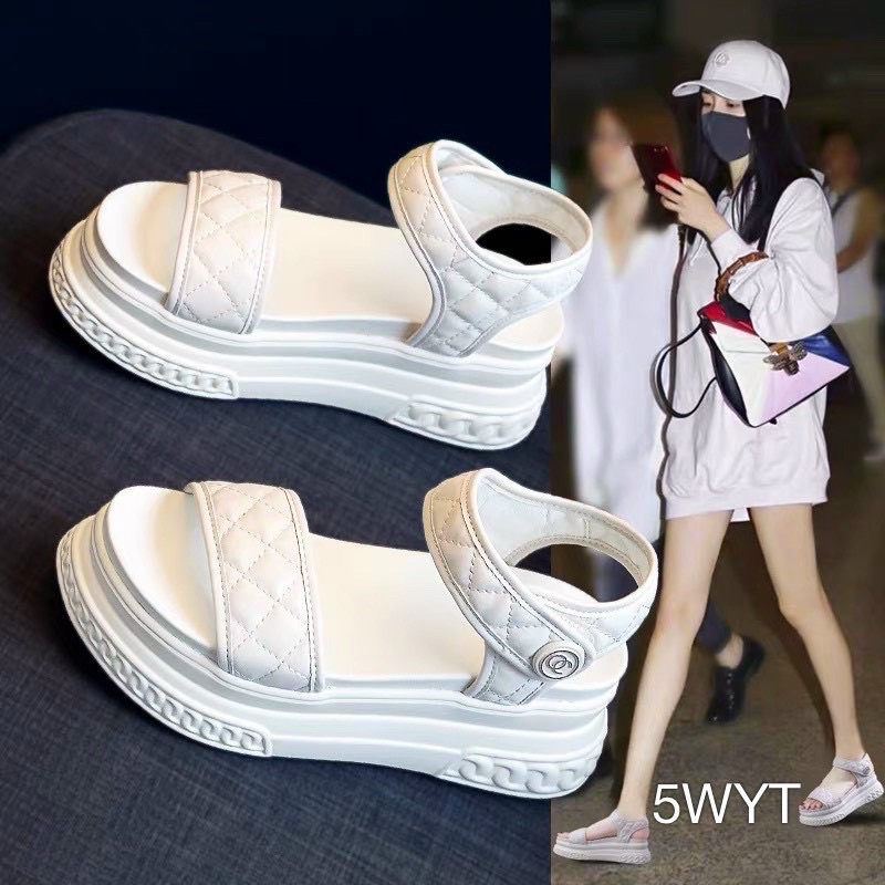 Sandal Bánh Mì Da Ô Chỉ Xịn Chuẩn Cao Cấp Êm Đẹp
