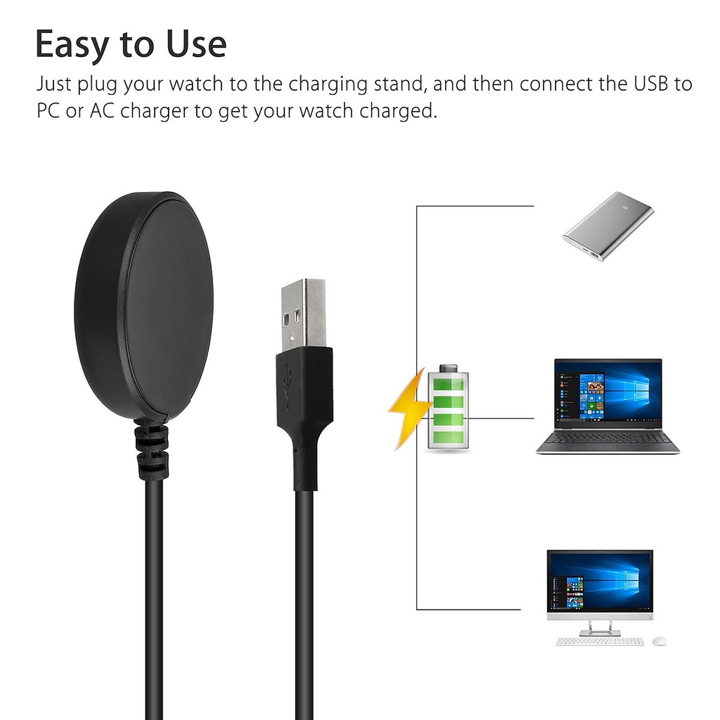 Dock Sạc Dành Cho Samsung Galaxy Watch Active 1/2 / Galaxy Watch 3/4