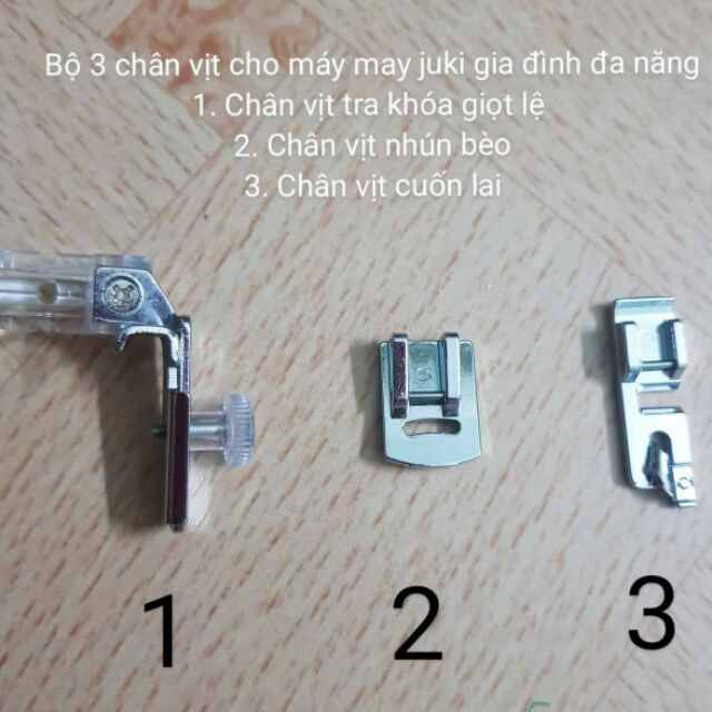 Chân vịt may máy gia đình juki đa năng