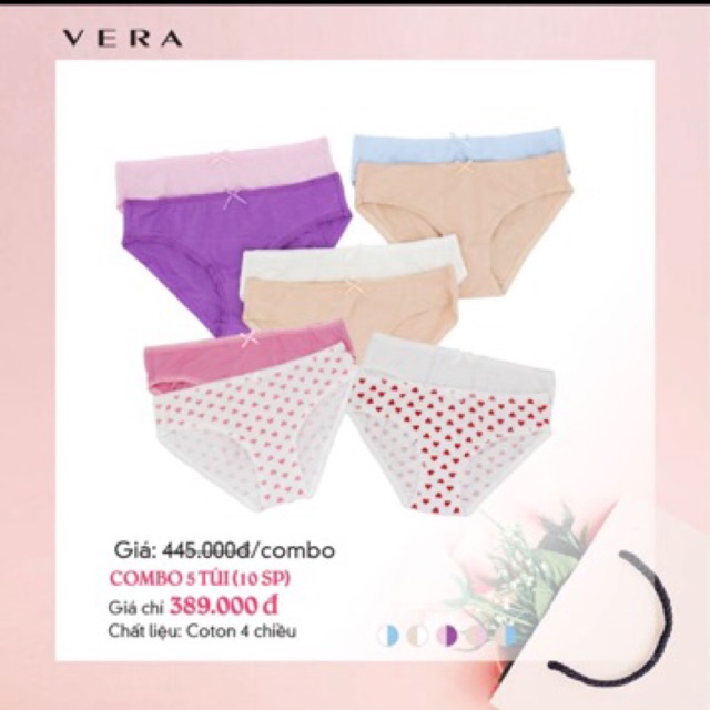 {CHÍNH HÃNG} COMBO 10 QUẦN #VERA - HÀNG COTTON