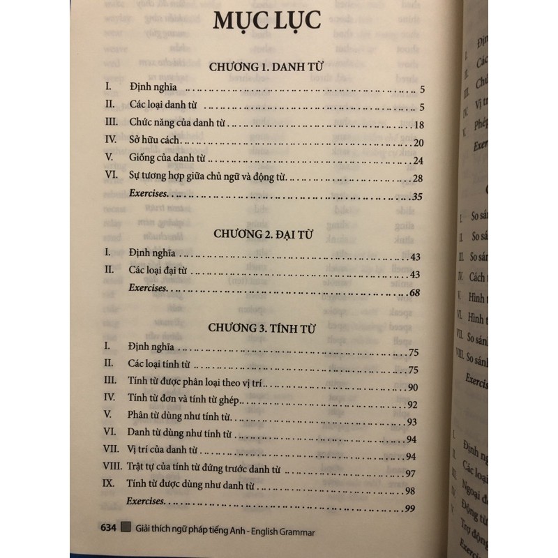 Sách - Giải thích ngữ pháp tiếng anh