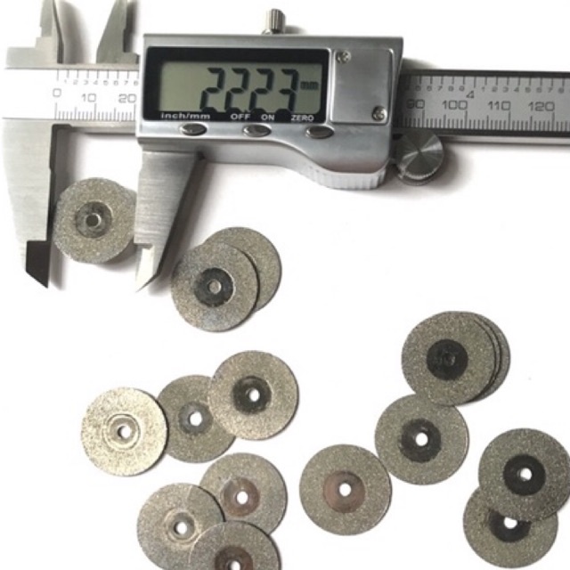 Đĩa cắt phủ kim cương 22mm lỗ đĩa vít 3mm