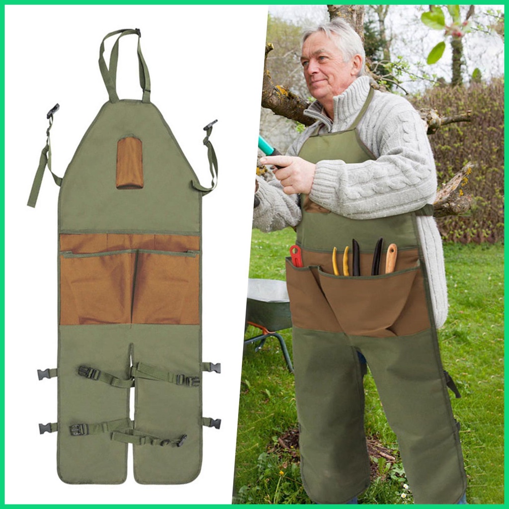 Tạp Dề Vải Oxford Có Túi Dễ Điều Chỉnh Có Túi Tiện Dụng