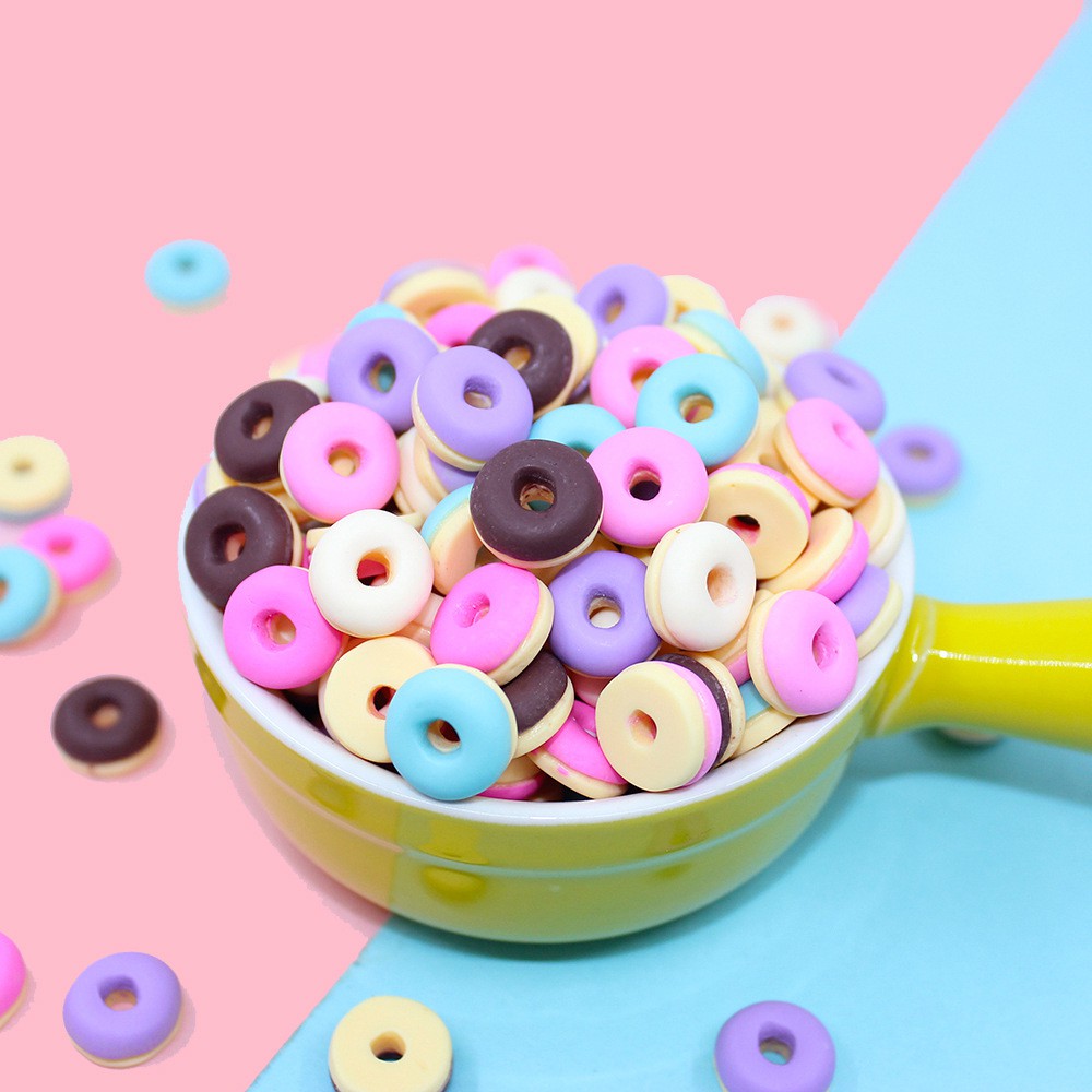 Mô Hình Bánh Donut Trang Trí Nhà Búp Bê