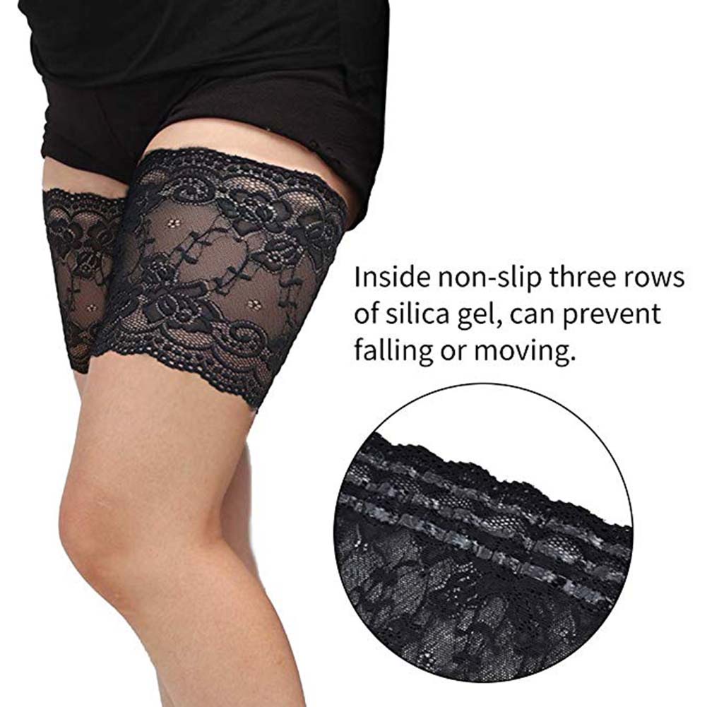 Dây đeo đùi bằng ren chống trượt thời trang quyến rũ cho nữ