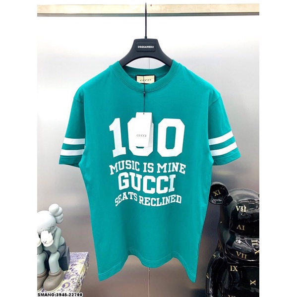 🌈 Áo thun cổ tròn tay lỡ GC 100 mặc nam nữ hàng siêu cấp, form chuẩn Châu Âu