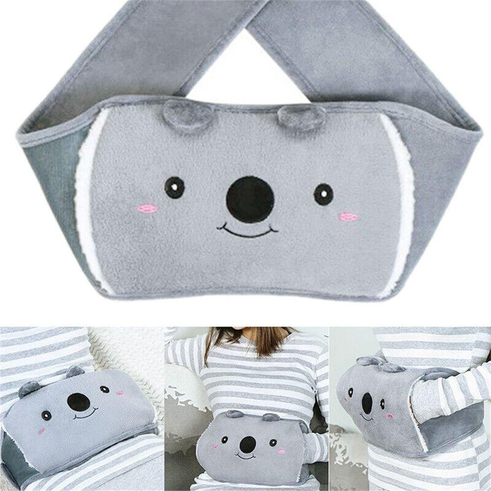 WATTLE Túi Xách Giả Lông Đựng Bình Nước Nóng Giữ Ấm Mùa Đông