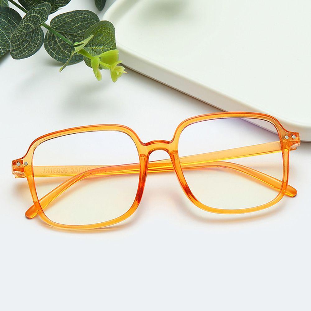 VANES1 Mắt Kính Gọng Vuông Lớn Chống Ánh Sáng Xanh Phong Cách Hàn Quốc