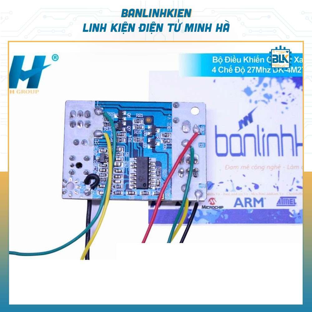 Bộ Điều Khiển Oto Từ Xa 4 Chế Độ 27Mhz