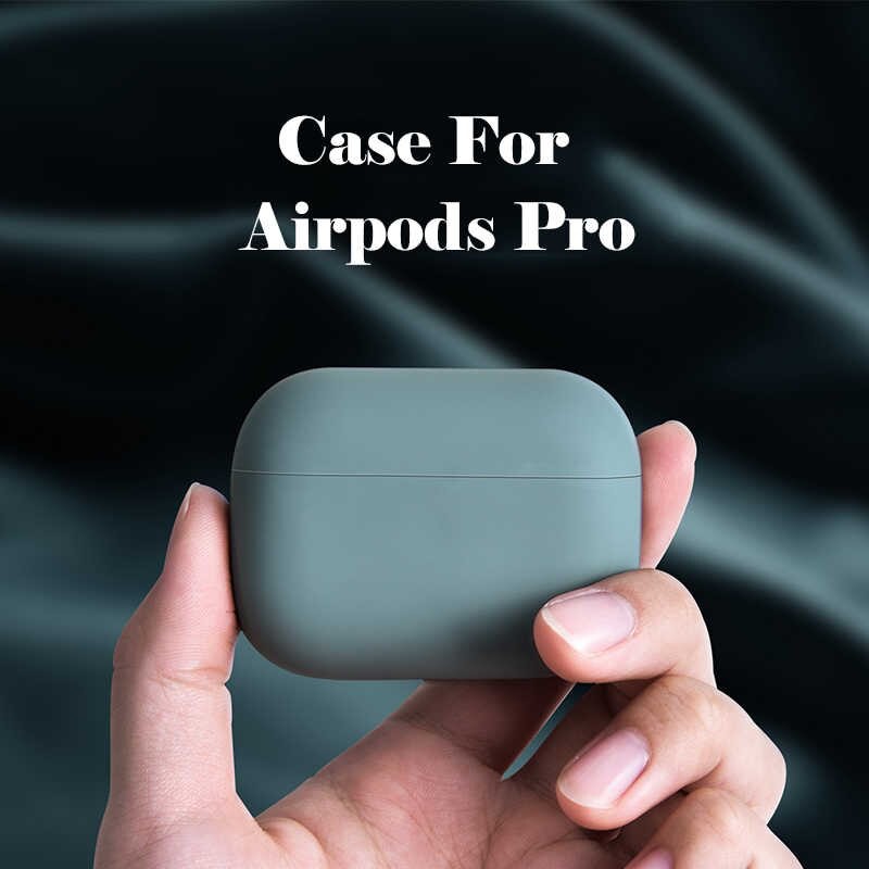 ( Ốp )Bao silicone cho Airpod Pro siêu mỏng , mềm , chống bẩn , chống va đập