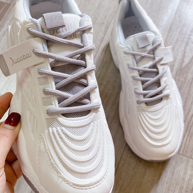 Giày thể thao/sneaker nữ hottrend PUNSHOES đế kết 5cm da mềm thông hơi siêu đẹp ẢNH TỰ CHỤP