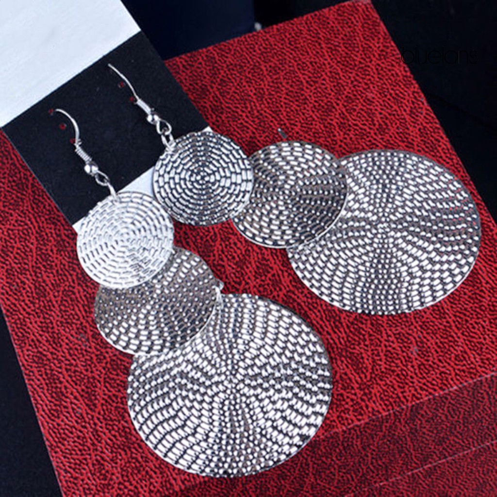 Đôi Bông Tai Dáng Dài Nhiều Lớp Thời Trang Thanh Lịch Cho Nữ